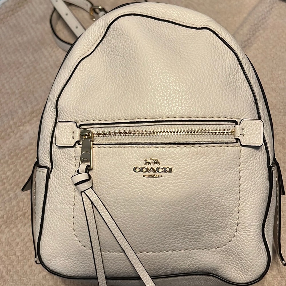 Coach mini back pack—leather